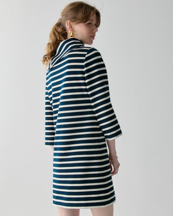 Kate Spade Sailing Stripe Ponte Dress