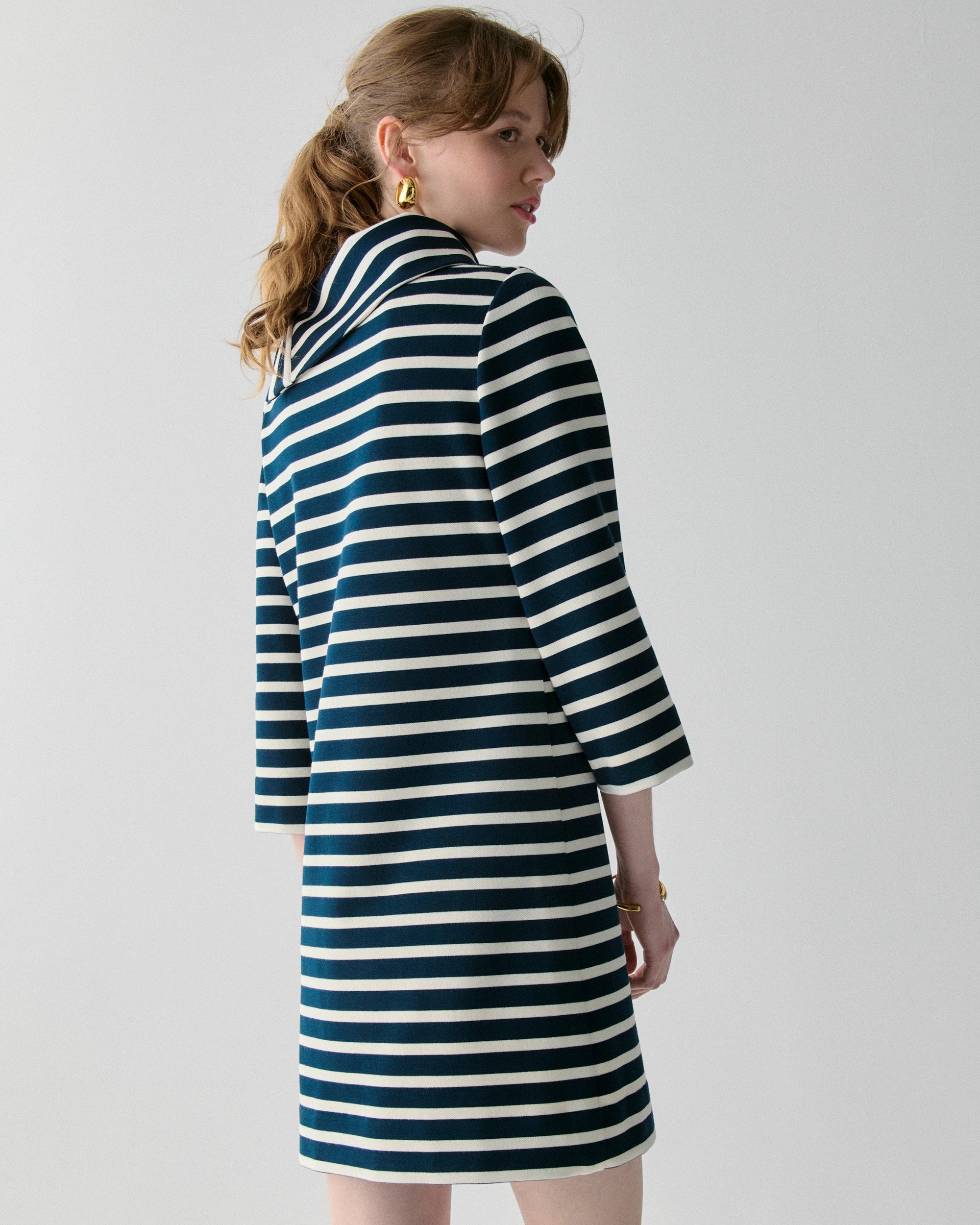 Kate Spade Sailing Stripe Ponte Dress - Image 2