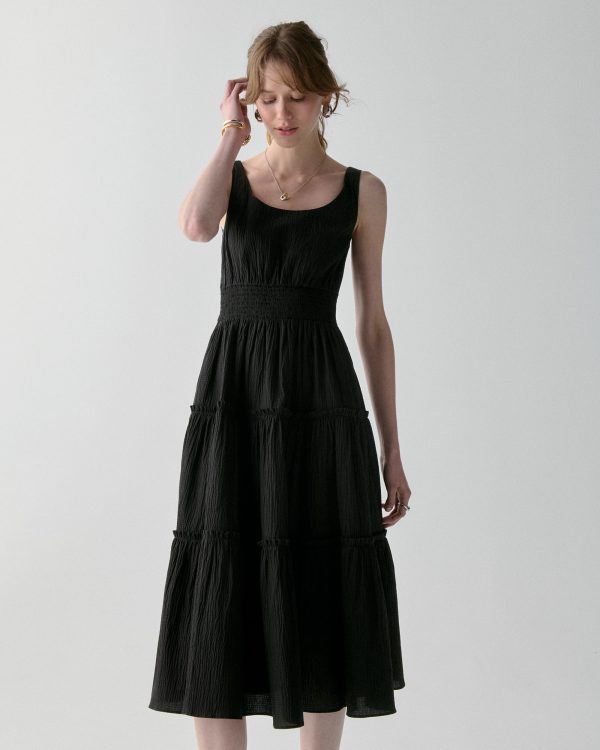 Kate Spade Tiered Midi Dress