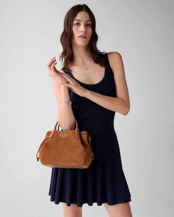 Kate Spade Dumpling Suede Small Satchel