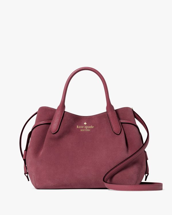 Kate Spade Dumpling Suede Small Satchel