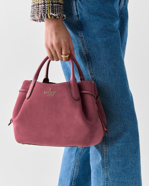 Kate Spade Dumpling Suede Small Satchel