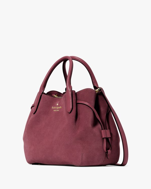 Kate Spade Dumpling Suede Small Satchel
