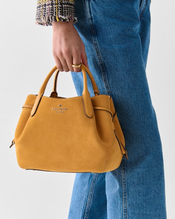Kate Spade Dumpling Suede Small Satchel