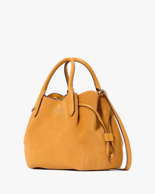 Kate Spade Dumpling Suede Small Satchel