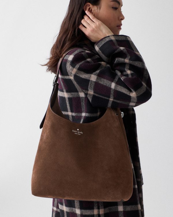 Kate Spade 454 Suede Large Shoulder Bag