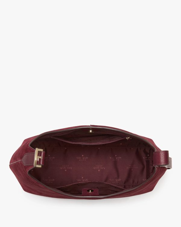 Kate Spade 454 Suede Large Shoulder Bag