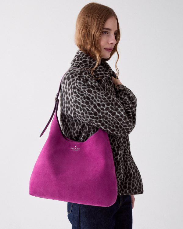 Kate Spade 454 Suede Large Shoulder Bag