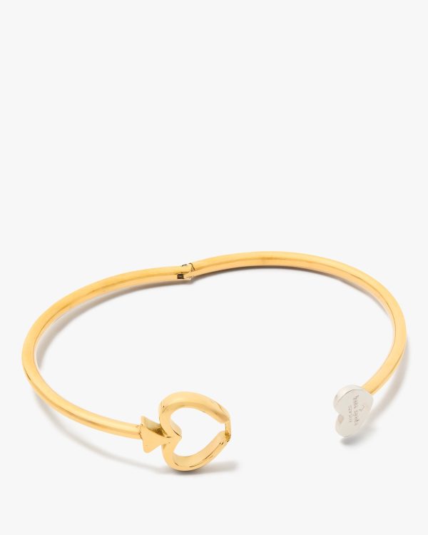Kate Spade Statement Spade Hinge Bangle