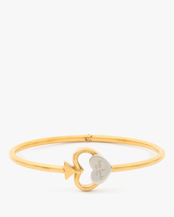 Kate Spade Statement Spade Hinge Bangle