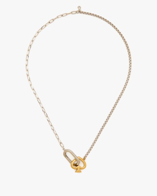 Kate Spade Statement Spade Link Necklace