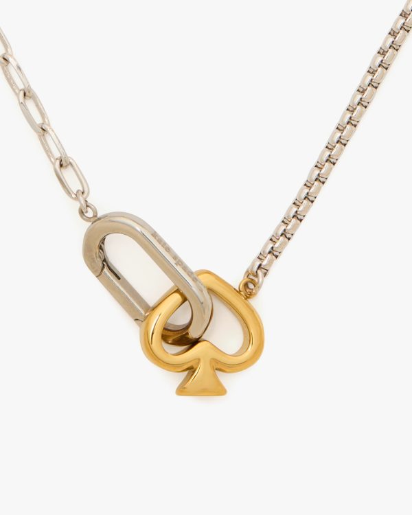 Kate Spade Statement Spade Link Necklace