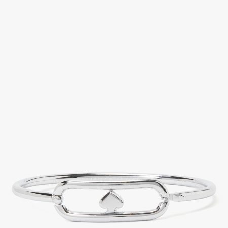Kate Spade Cut To The Chase Oval Spade Bangle