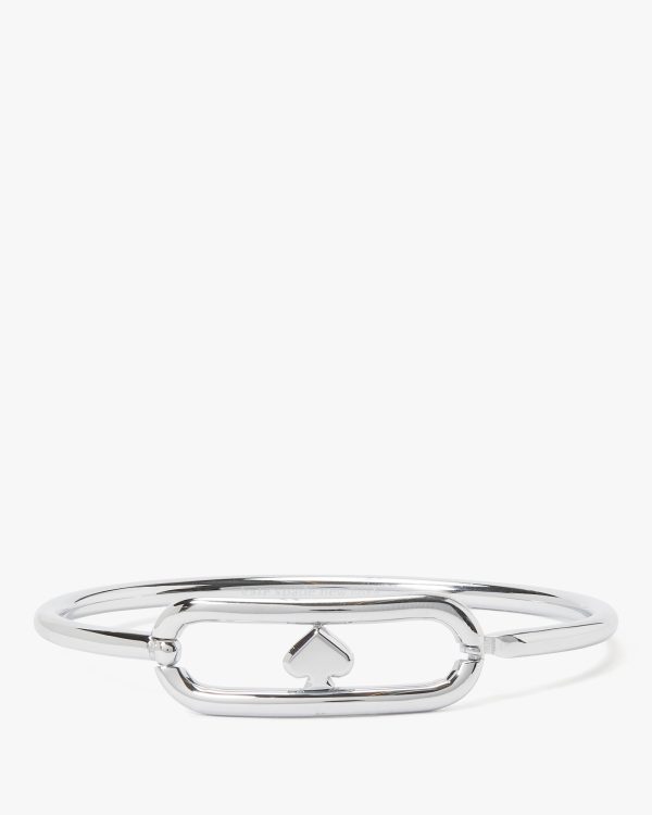 Kate Spade Cut To The Chase Oval Spade Bangle