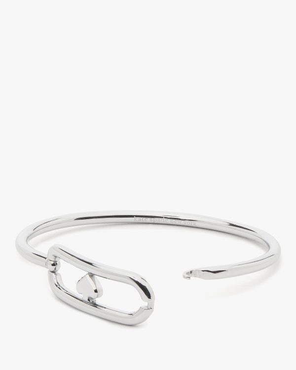 Kate Spade Cut To The Chase Oval Spade Bangle