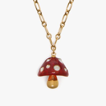 Kate Spade Forest Pop Mushroom Pendant