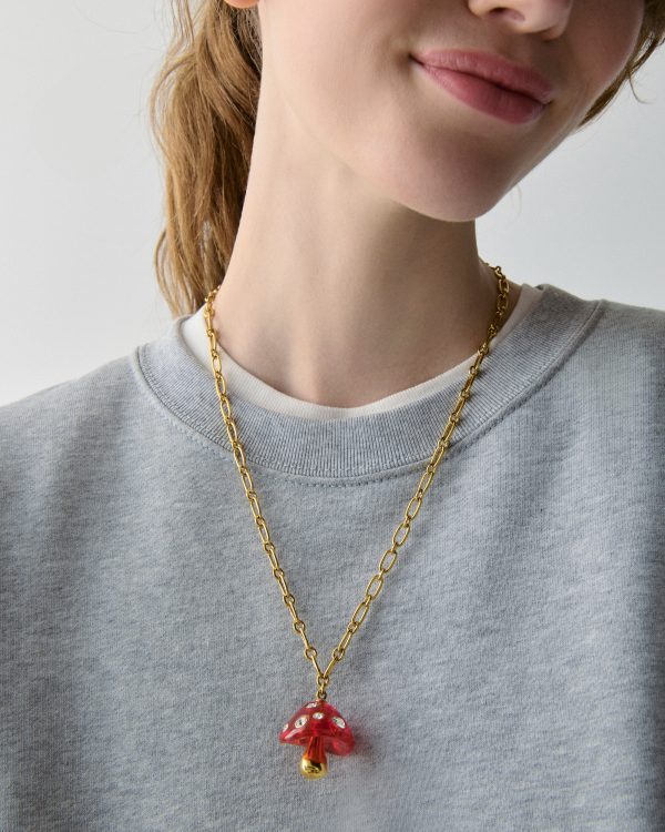 Kate Spade Forest Pop Mushroom Pendant