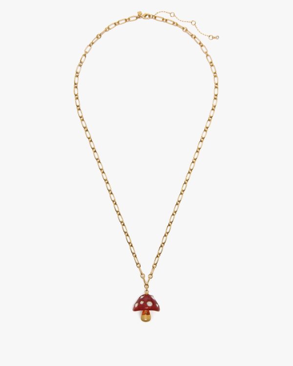 Kate Spade Forest Pop Mushroom Pendant