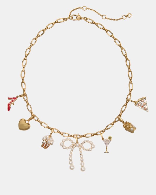 Kate Spade One In A Million Chain Charm Necklace