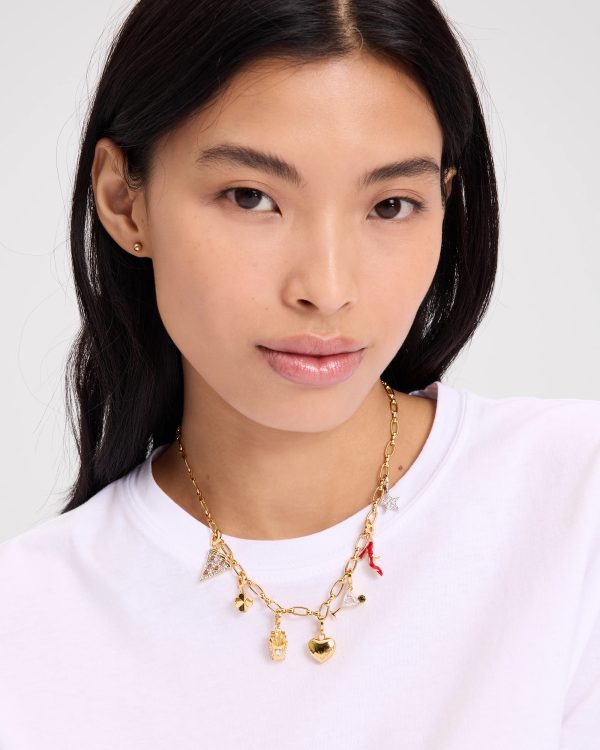 Kate Spade One In A Million Chain Charm Necklace