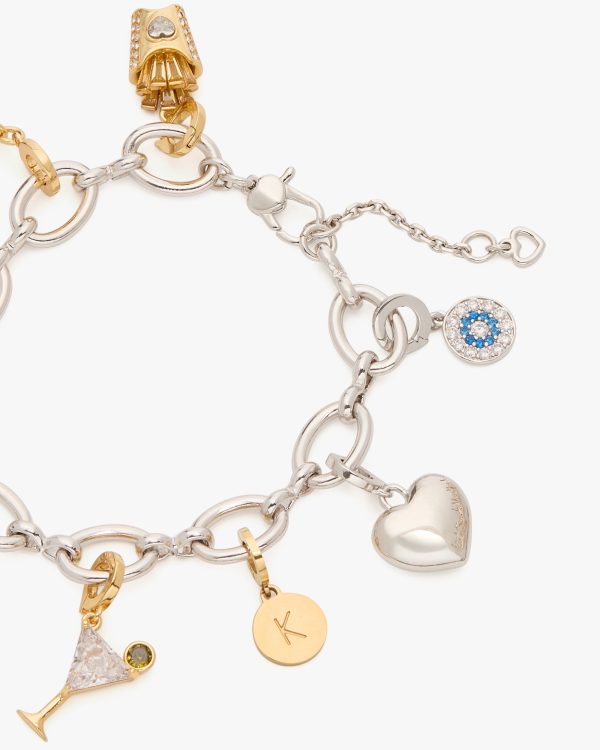 Kate Spade One In A Million Chain Charm Bracelet