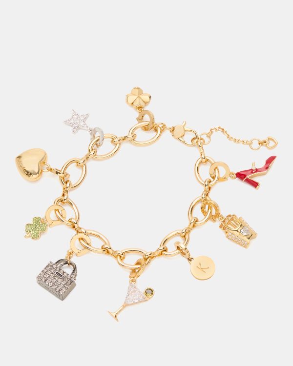 Kate Spade One In A Million Chain Charm Bracelet