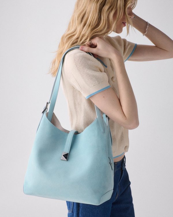 Kate Spade Deco Suede Large Shoulder Bag