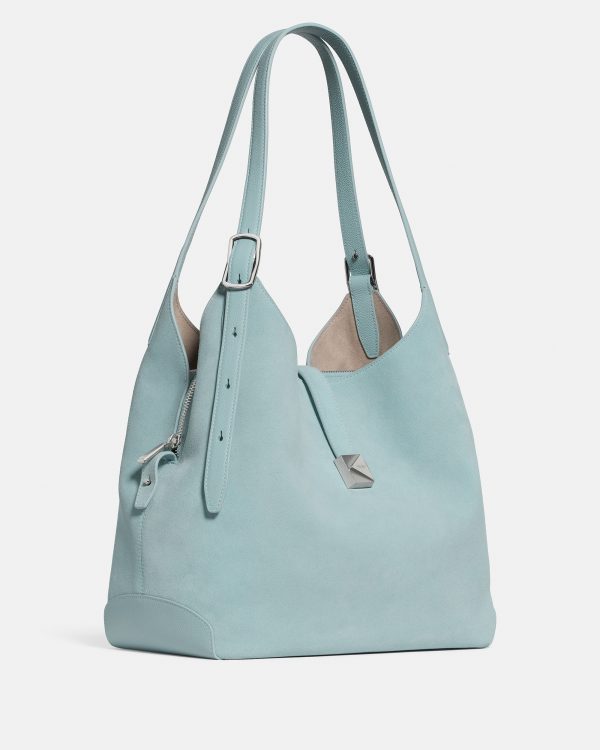 Kate Spade Deco Suede Large Shoulder Bag