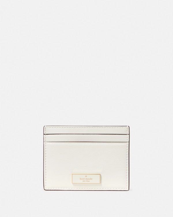 Kate Spade Bridget Crinkle Patent Small Slim Card Holder