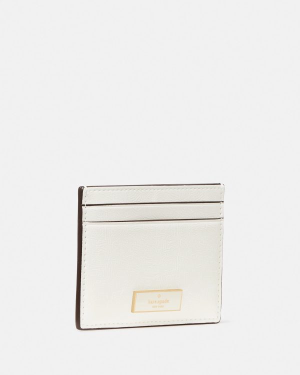 Kate Spade Bridget Crinkle Patent Small Slim Card Holder