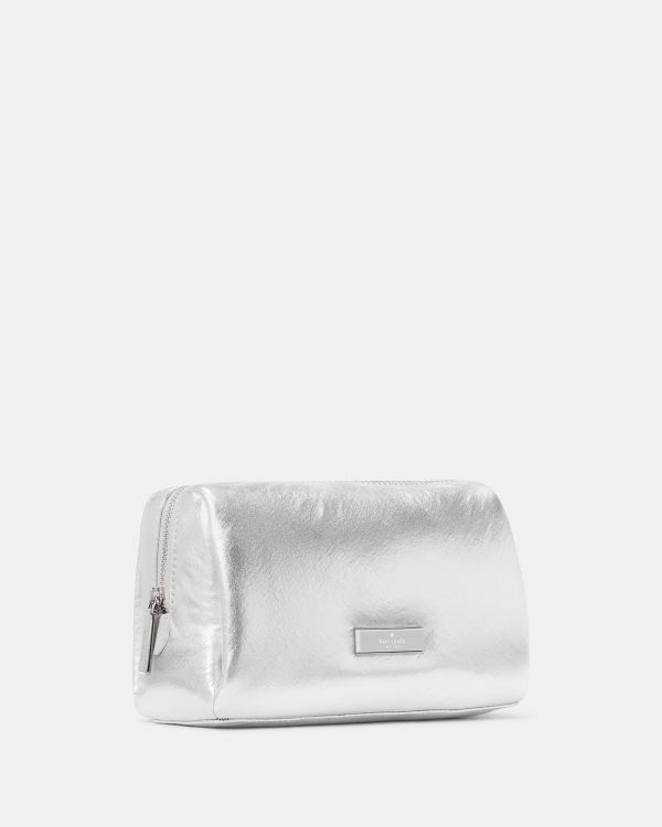Kate Spade Carter Metallic Cosmetic Pouch