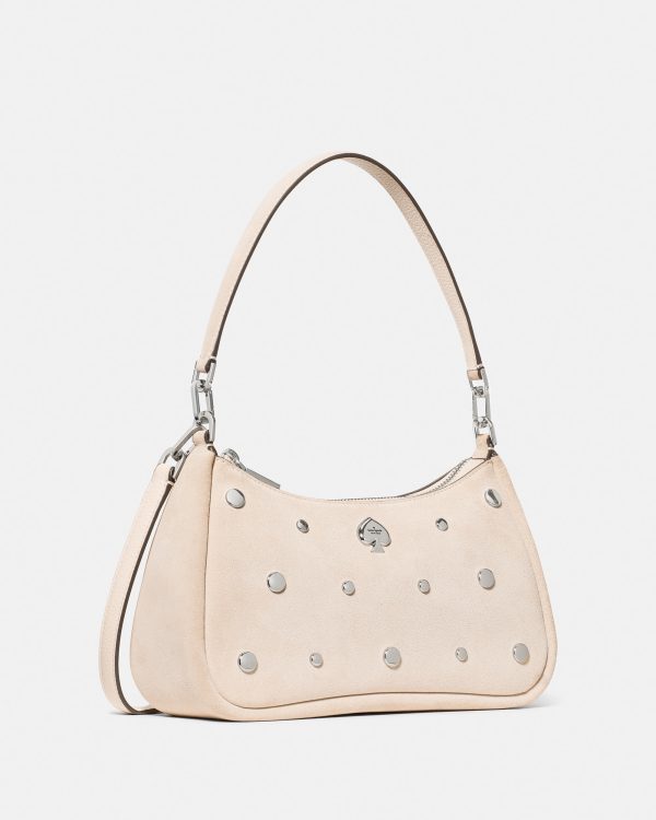 Kate Spade Kayla Suede Studs Small Convertible Shoulder Bag