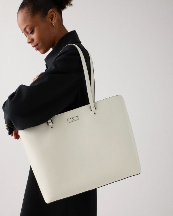 Kate Spade Bridget Crinkle Patent Large Tote