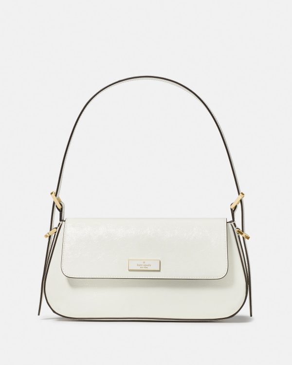 Kate Spade Bridget Shiny Leather Small Flap Shoulder