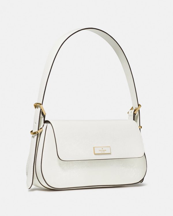 Kate Spade Bridget Shiny Leather Small Flap Shoulder