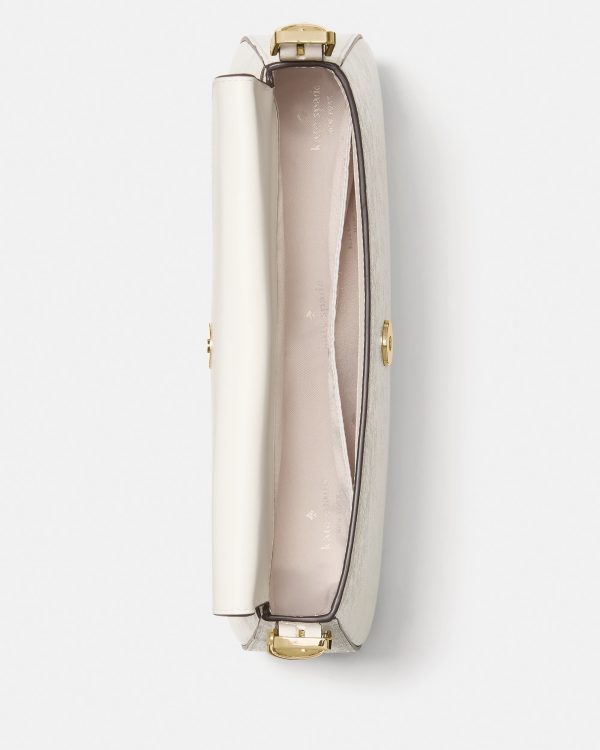 Kate Spade Bridget Shiny Leather Small Flap Shoulder