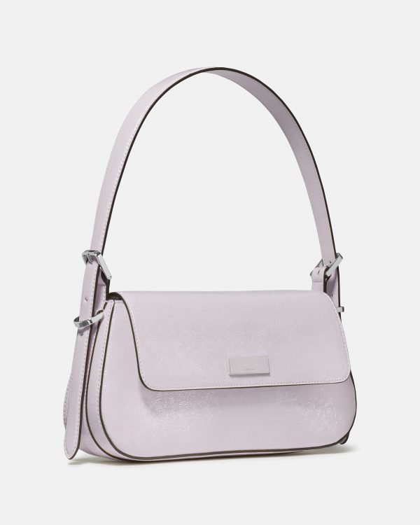 Kate Spade Bridget Shiny Leather Small Flap Shoulder