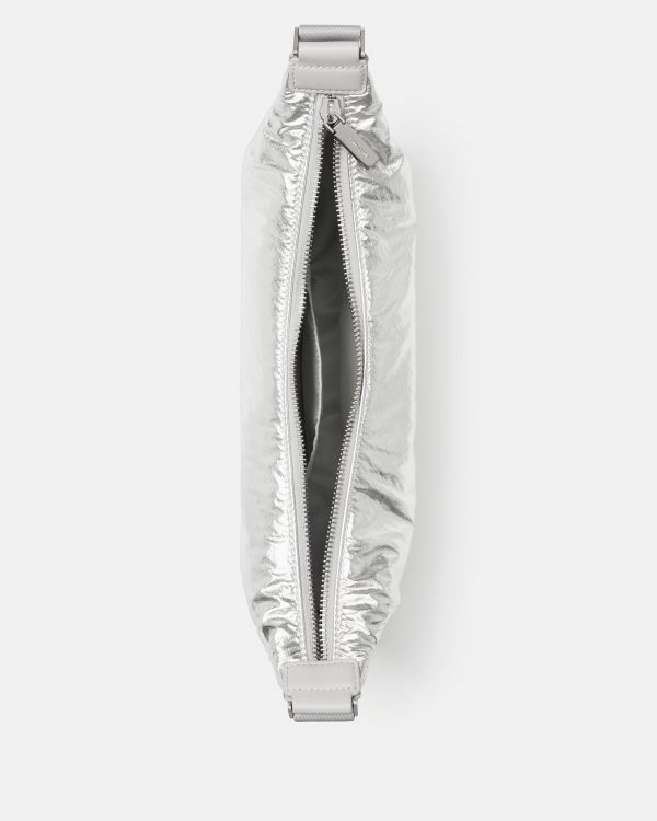 Kate Spade Carter Metallic Fabric Sling Bag
