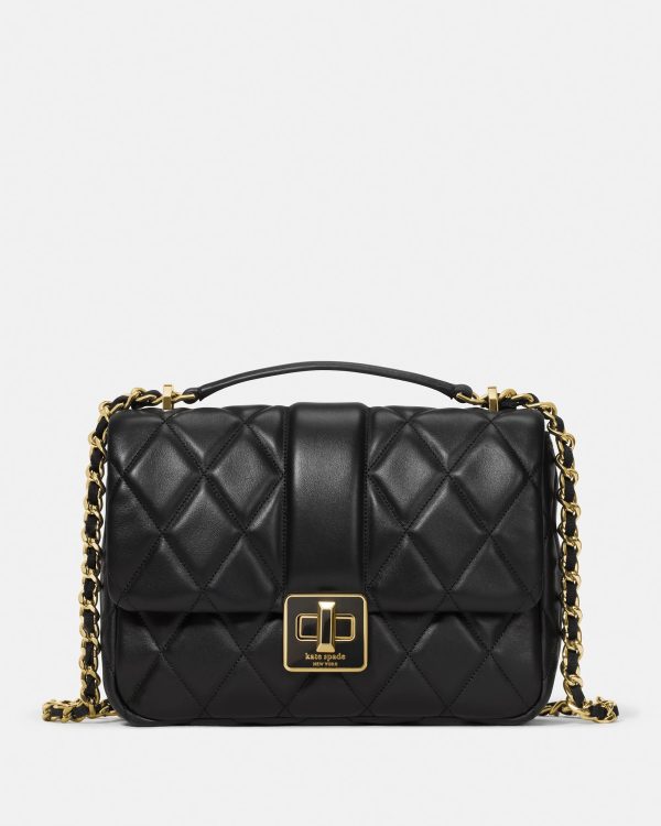 Kate Spade Carey Quilted Small Flap Crossbody