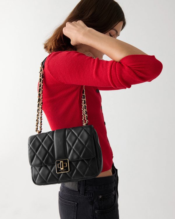 Kate Spade Carey Quilted Small Flap Crossbody