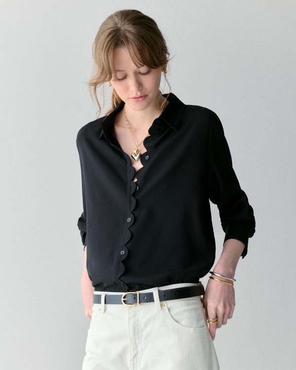 Kate Spade Scallop Shirt