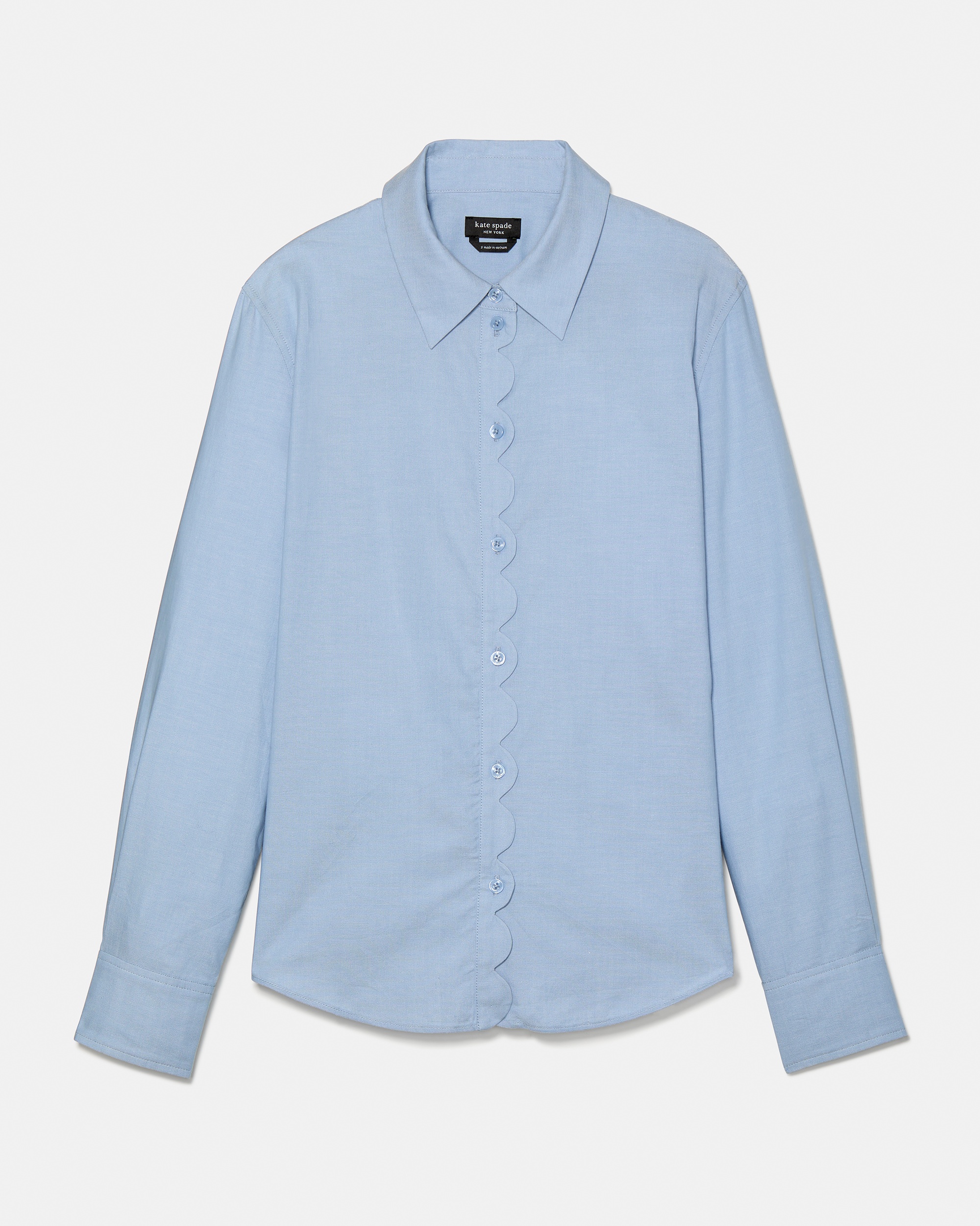 Kate Spade Oxford Scallop Shirt