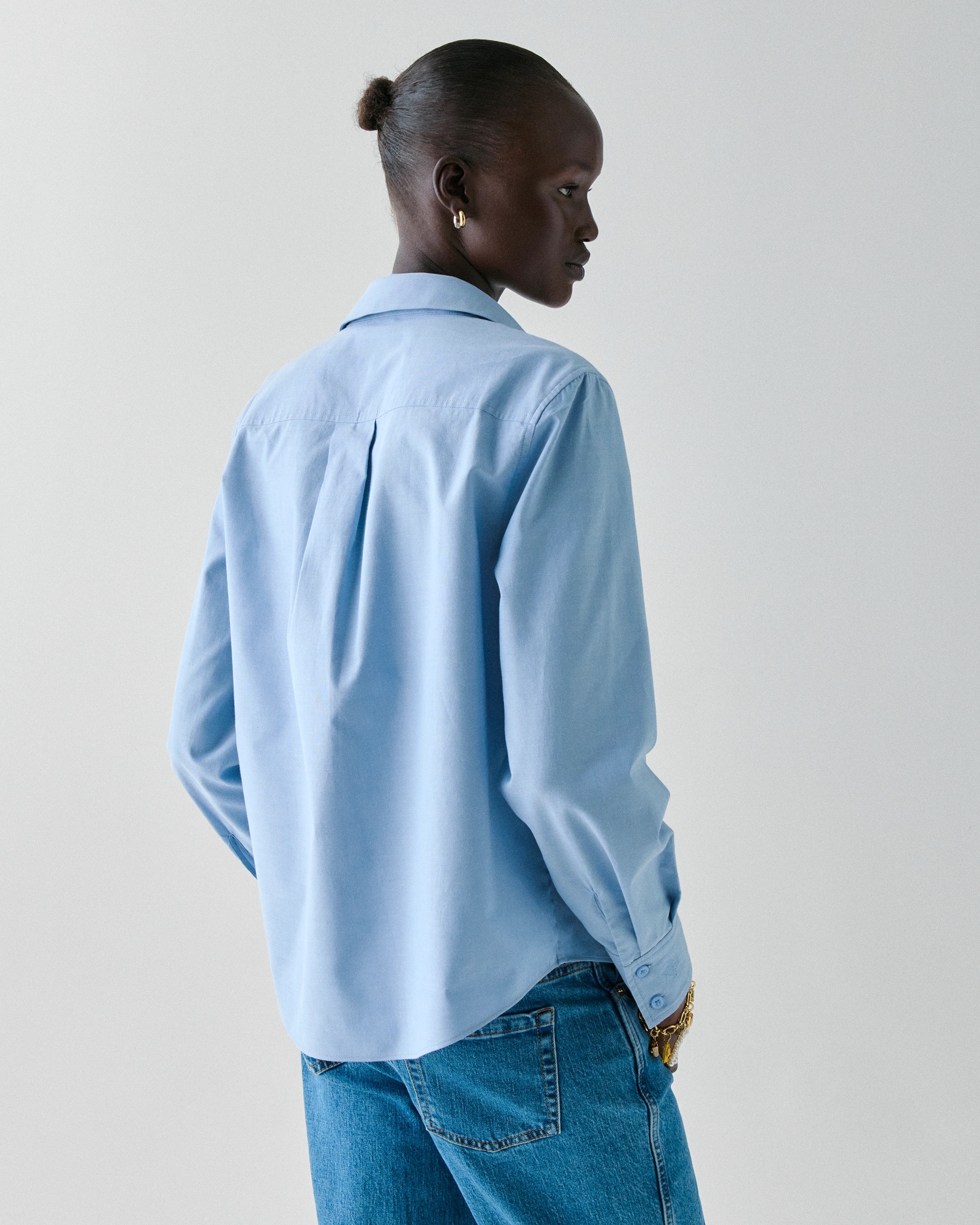 Kate Spade Oxford Scallop Shirt - Image 3
