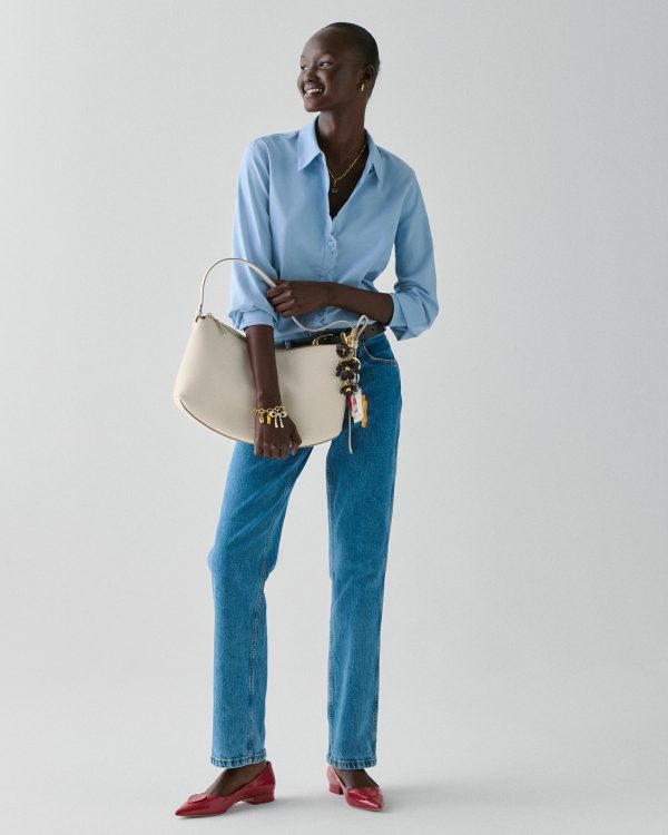 Kate Spade Oxford Scallop Shirt