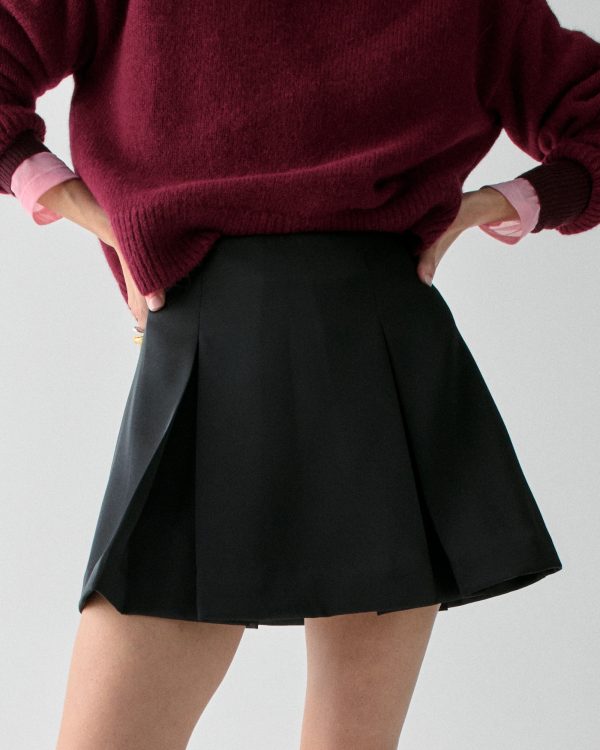 Kate Spade Box Pleat Mini Skirt