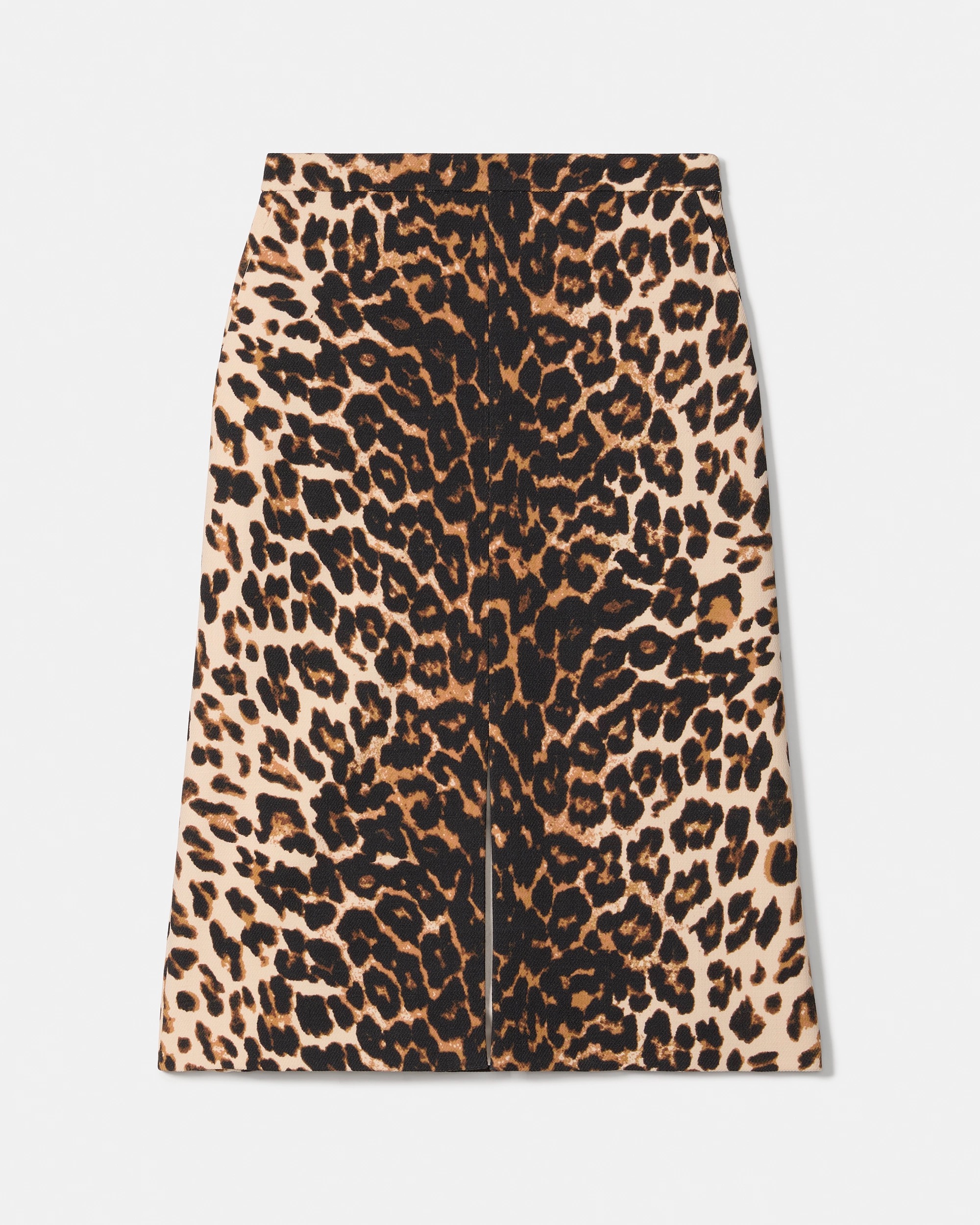 Kate Spade Leopard Midi Skirt