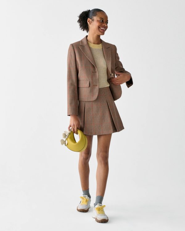 Kate Spade Plaid School Girl Blazer