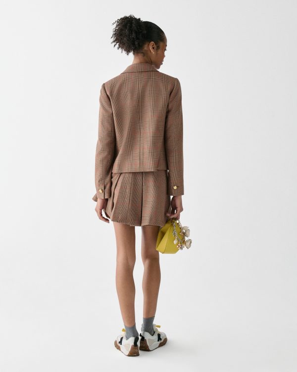 Kate Spade Plaid School Girl Blazer