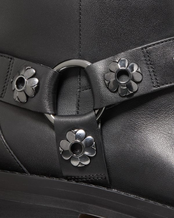 Kate Spade Spade Flower Stud Moto Boot