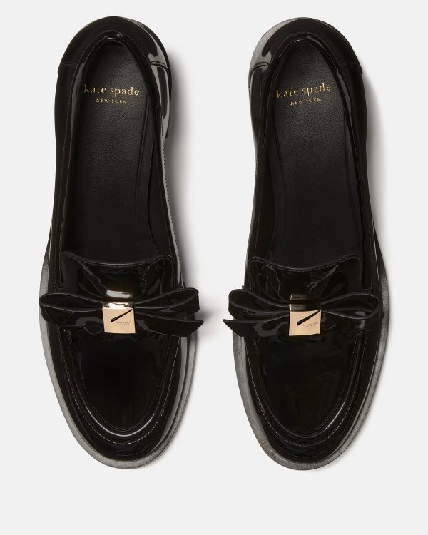 Kate Spade Deco Bow Heeled Loafer